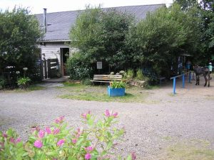 l'entrée de la maison